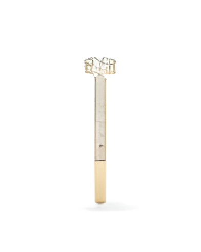 Pavé engagement rings with ethical lab-grown diamonds