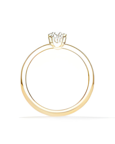 Pavé engagement rings with ethical lab-grown diamonds