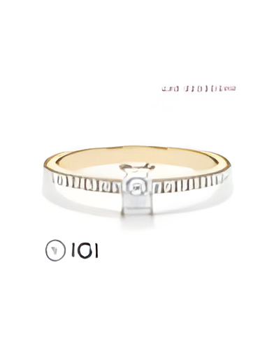 Combined Pavé  engagement rings with lab-grown diamonds | Staring