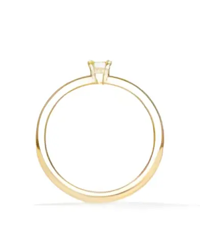 Anells de compromís pavé amb diamants ètics de laboratori | Staring