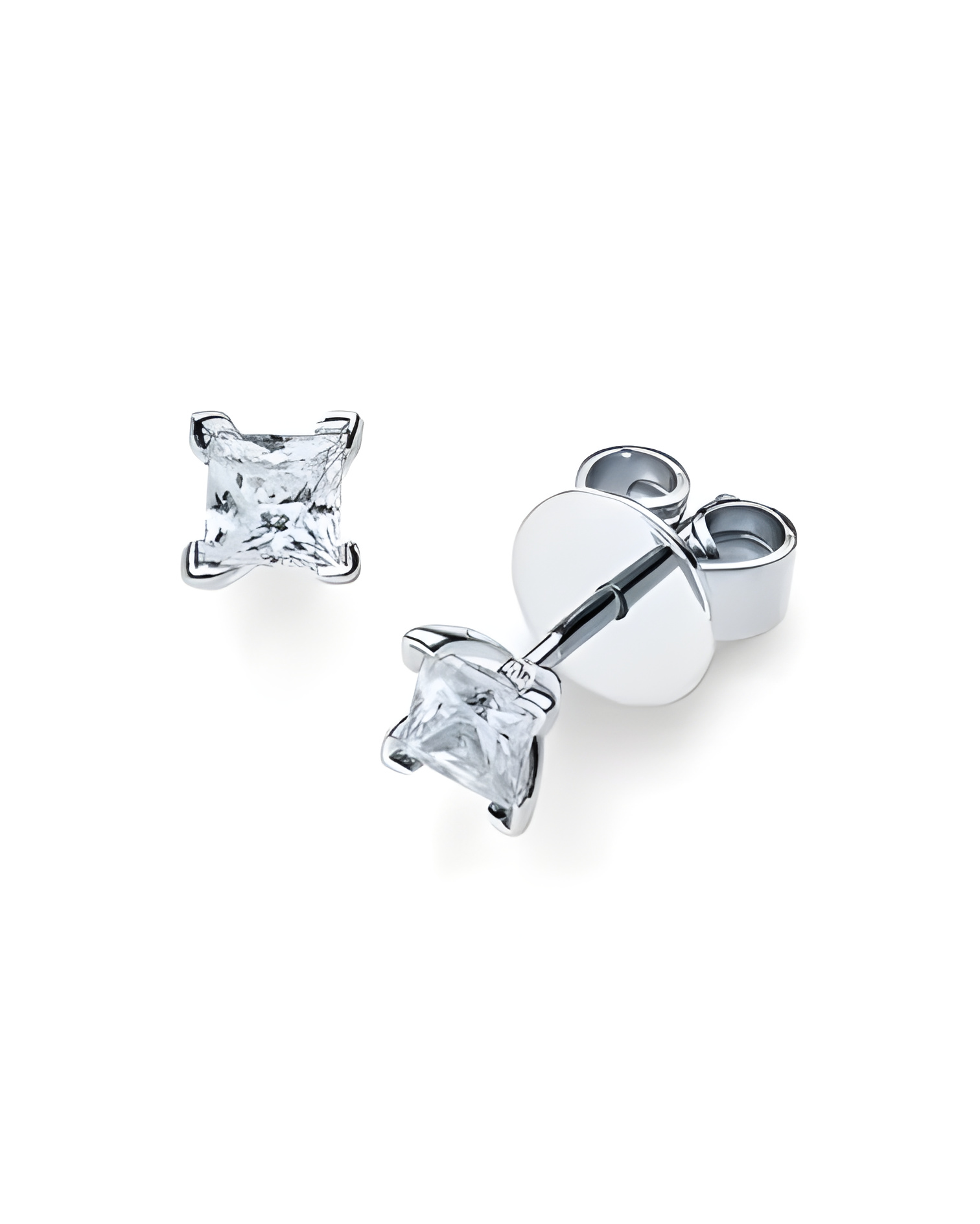 Pendientes económicos con diamantes calidad G,vs | Staring