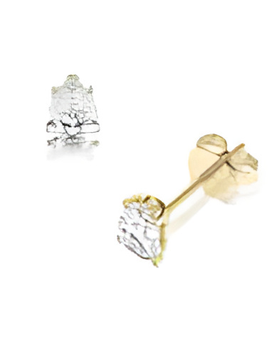 Pendientes en oro 18k o platino con diamantes laboratorio I Staring