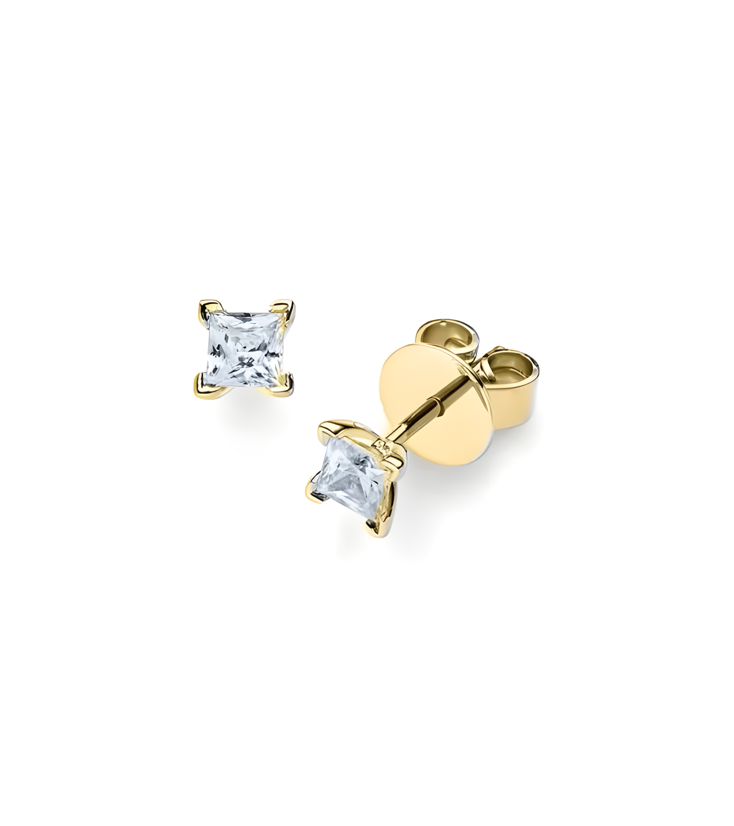 Pendientes económicos con diamantes calidad G,vs | Staring