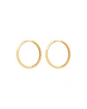 Criollas de oro amarillo de 18k  con cierre clic | Staring