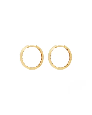 Criollas de oro de 18 quilates  con cierre clic | Staring