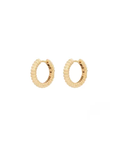 Criollas de oro de 18 quilates espiral | Staring