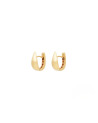 Criollas de oro de 18 quilates rectangular | Staring