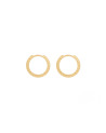 Criollas de oro amarillo de 18k  con cierre clic | Staring