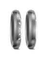 Par de anillos de titanio para la boda totalmente customizables