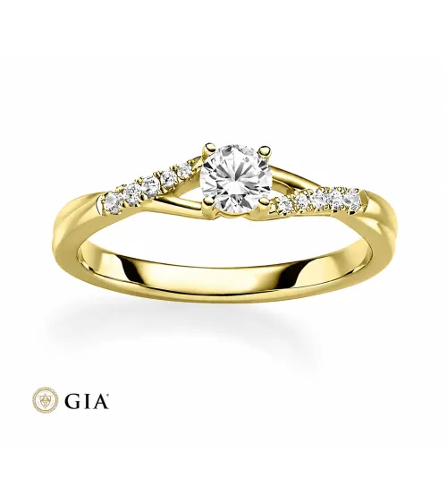 Anillo de compromiso exclusivo en Platino al mejor precio en Malaga