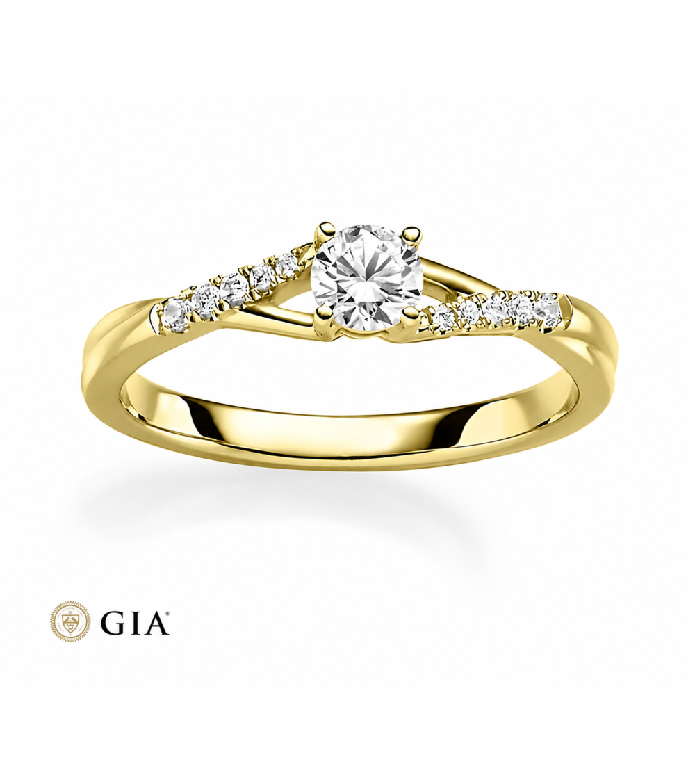 Anillo de compromiso exclusivo en Platino al mejor precio en Malaga