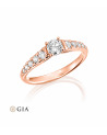 The best rose gold  engagement rings in Europe