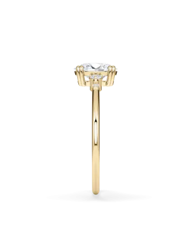 Lab-grown diamond solitaire engagement rings | Staring
