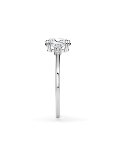 Lab-grown diamond solitaire engagement rings | Staring