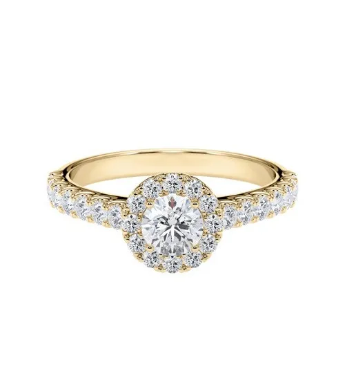 Exclusivo anillo de compromiso con diamantes de laboratorio | Staring