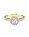 Exclusivo anillo de compromiso con diamantes de laboratorio | Staring