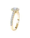 Exclusivo anillo de compromiso con diamantes de laboratorio | Staring