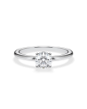 Anillos de compromiso solitarios con diamantes naturales en Muntaner (Barcelona)