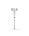 Natural diamond solitaire engagement rings