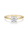 Anell de compromís en or groc amb diamant | Staring