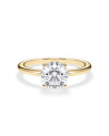 Anell de compromís en or groc amb diamant | Staring
