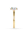Anell de compromís en or groc amb diamant | Staring
