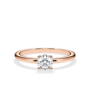 solitaire brillant natural diamond engagement rings | Staring