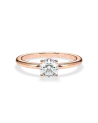 solitaire brillant natural diamond engagement rings | Staring