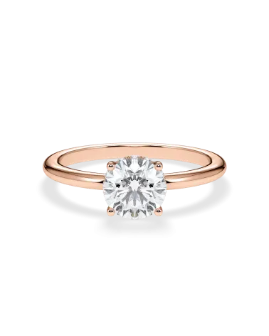 solitaire brillant natural diamond engagement rings | Staring