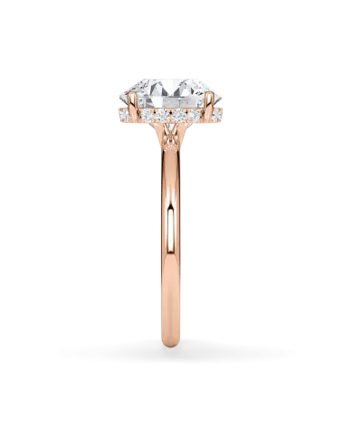 solitaire brillant natural diamond engagement rings | Staring