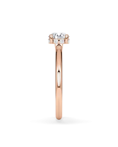 solitaire brillant natural diamond engagement rings | Staring