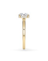 Solitarios compromiso en oro amarillo con lab diamond | Staring