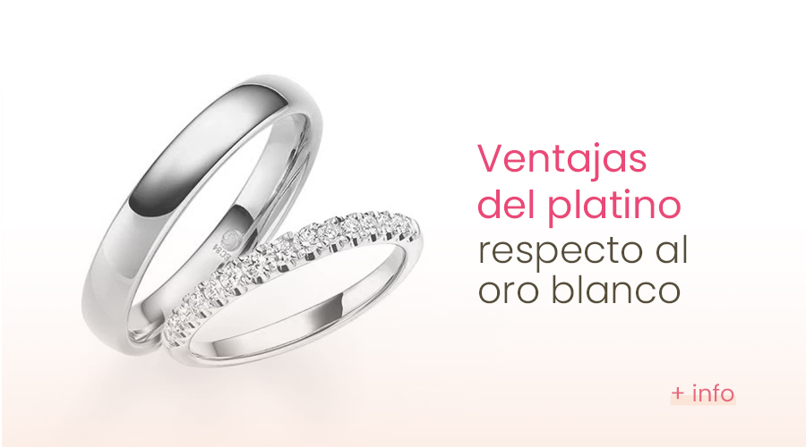 Oro blanco vs platino